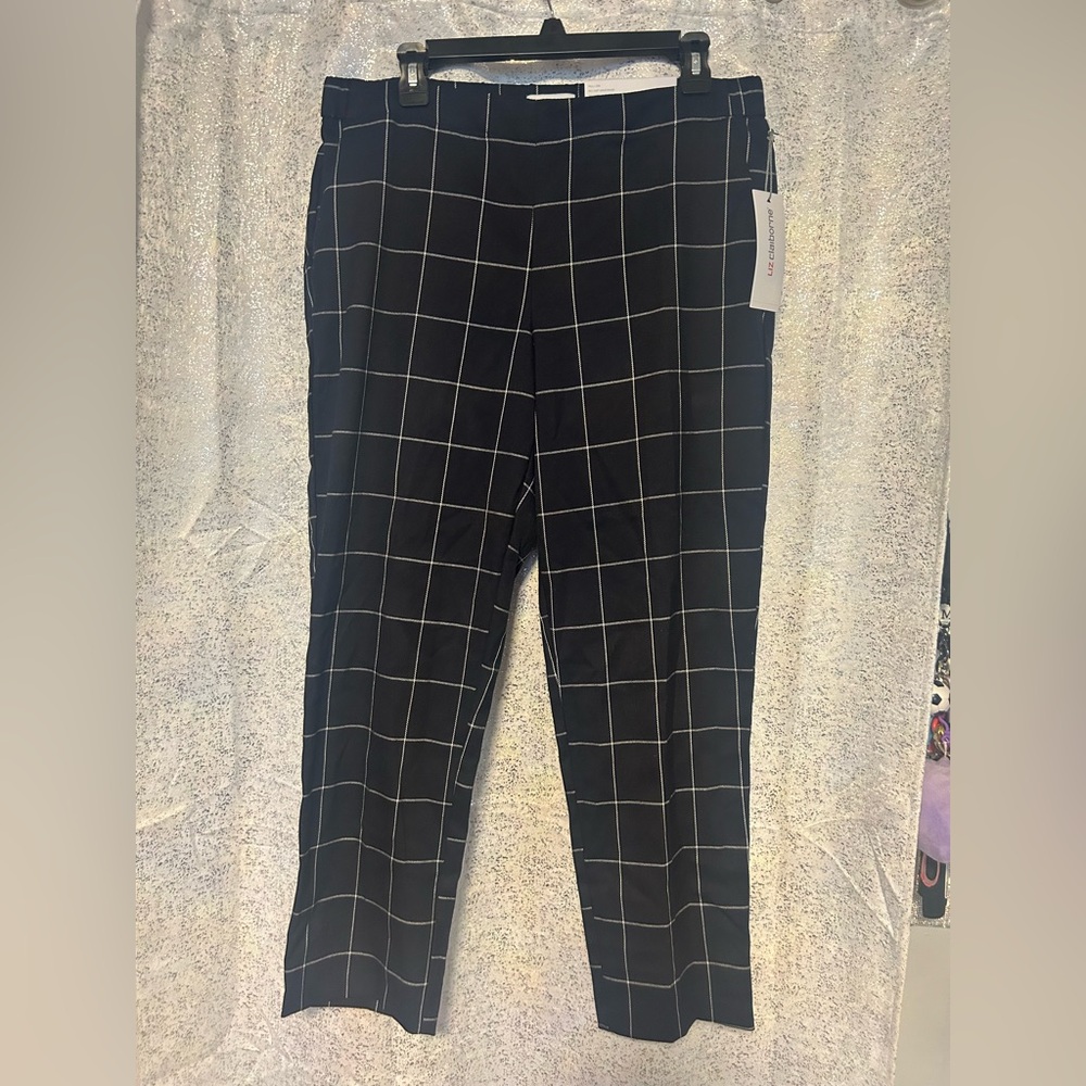 Plaid pants Liz Claiborne